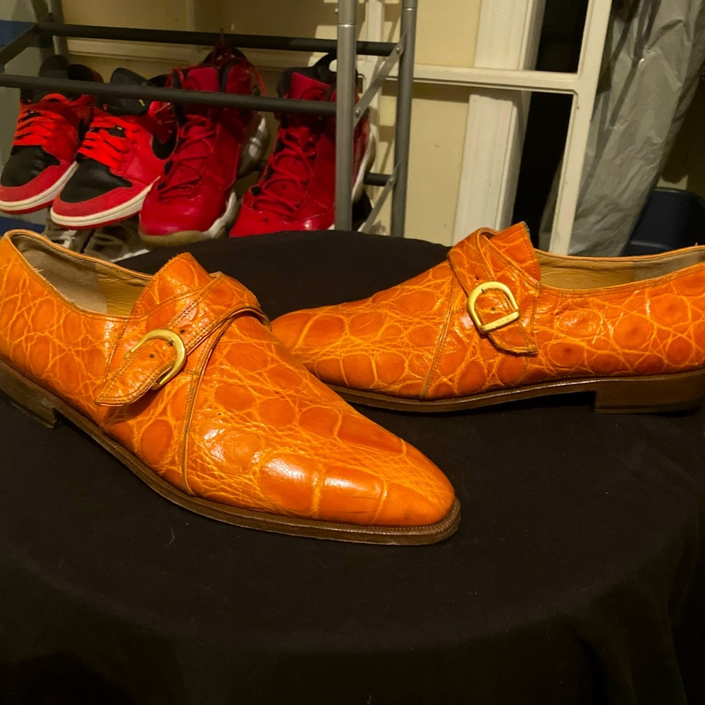 Mauri preachers shoes size 10.5 100% alligator